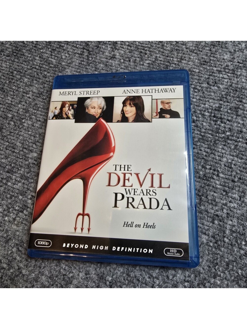 The Devil Wears Prada (Blu-ray, 2006) Meryl Streep Anne Hathaway fashion comedy